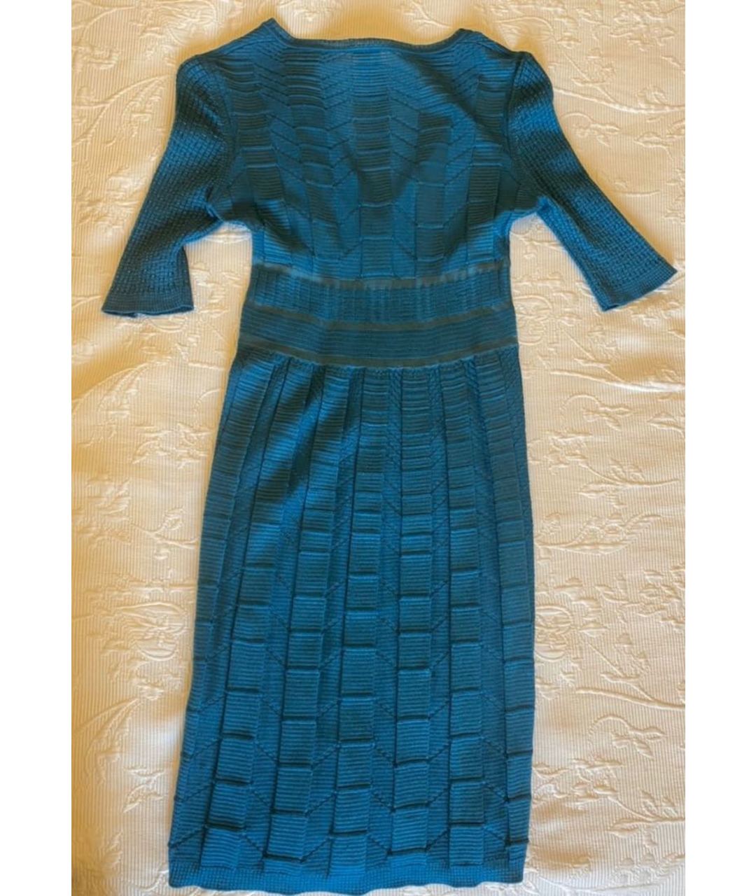 M MISSONI Голубое повседневное платье, фото 2