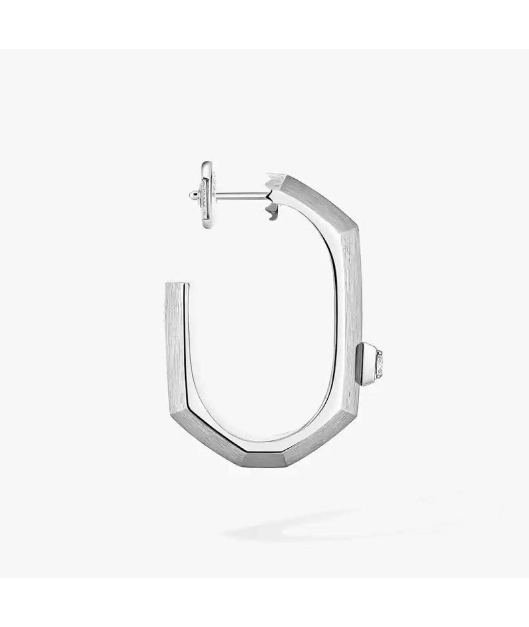 MESSIKA Серебряные серьги из белого золота, фото 5