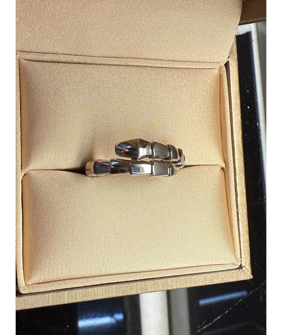 BVLGARI Серебряное кольцо из белого золота, фото 2