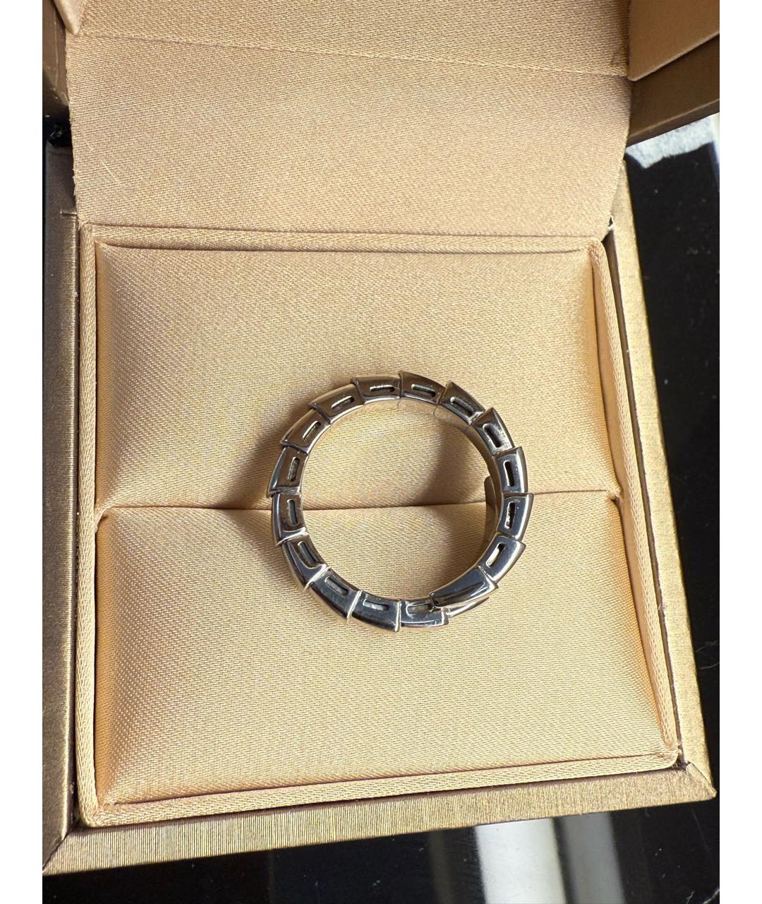 BVLGARI Серебряное кольцо из белого золота, фото 3