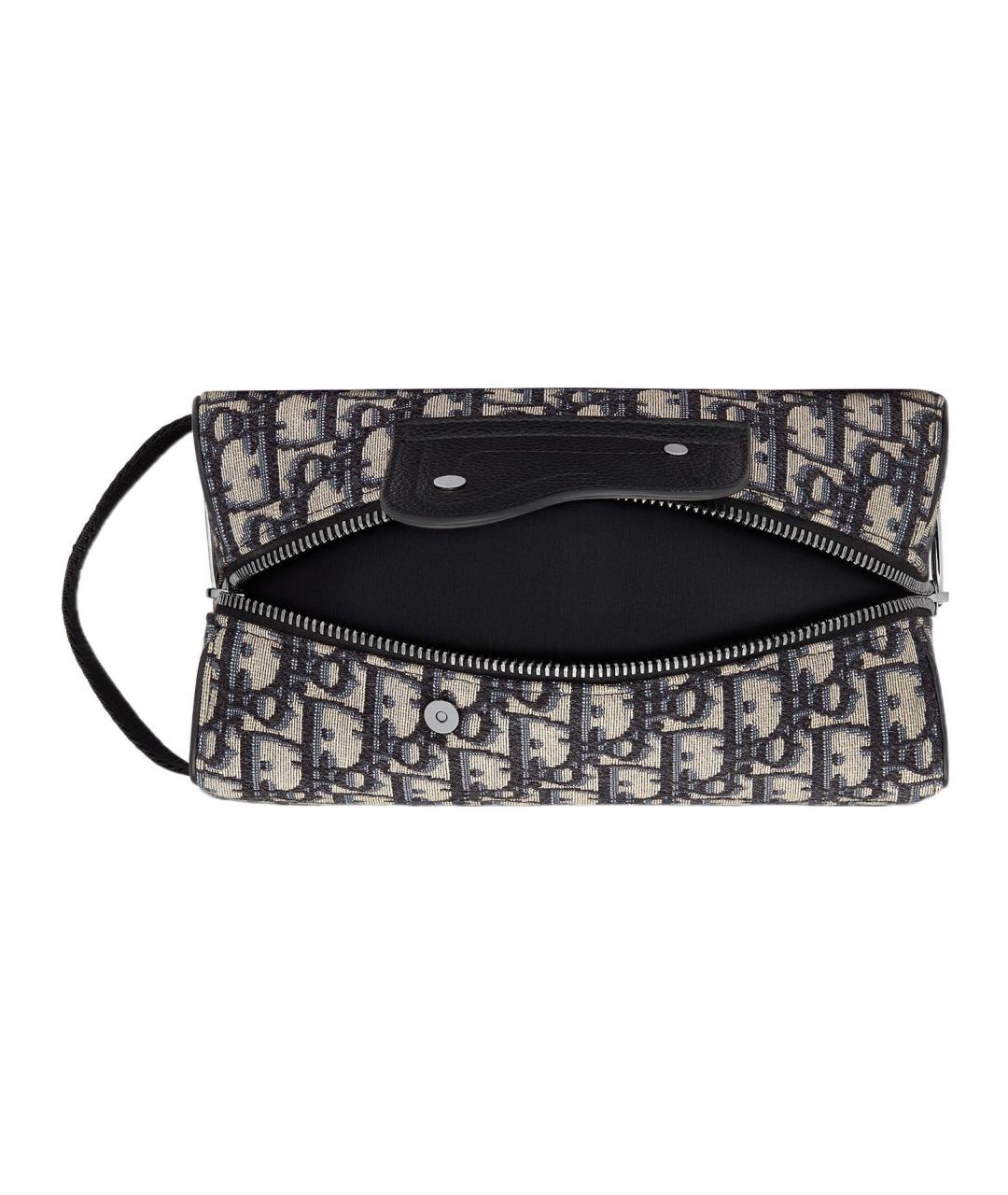 CHRISTIAN DIOR Темно-синяя барсетка, фото 5