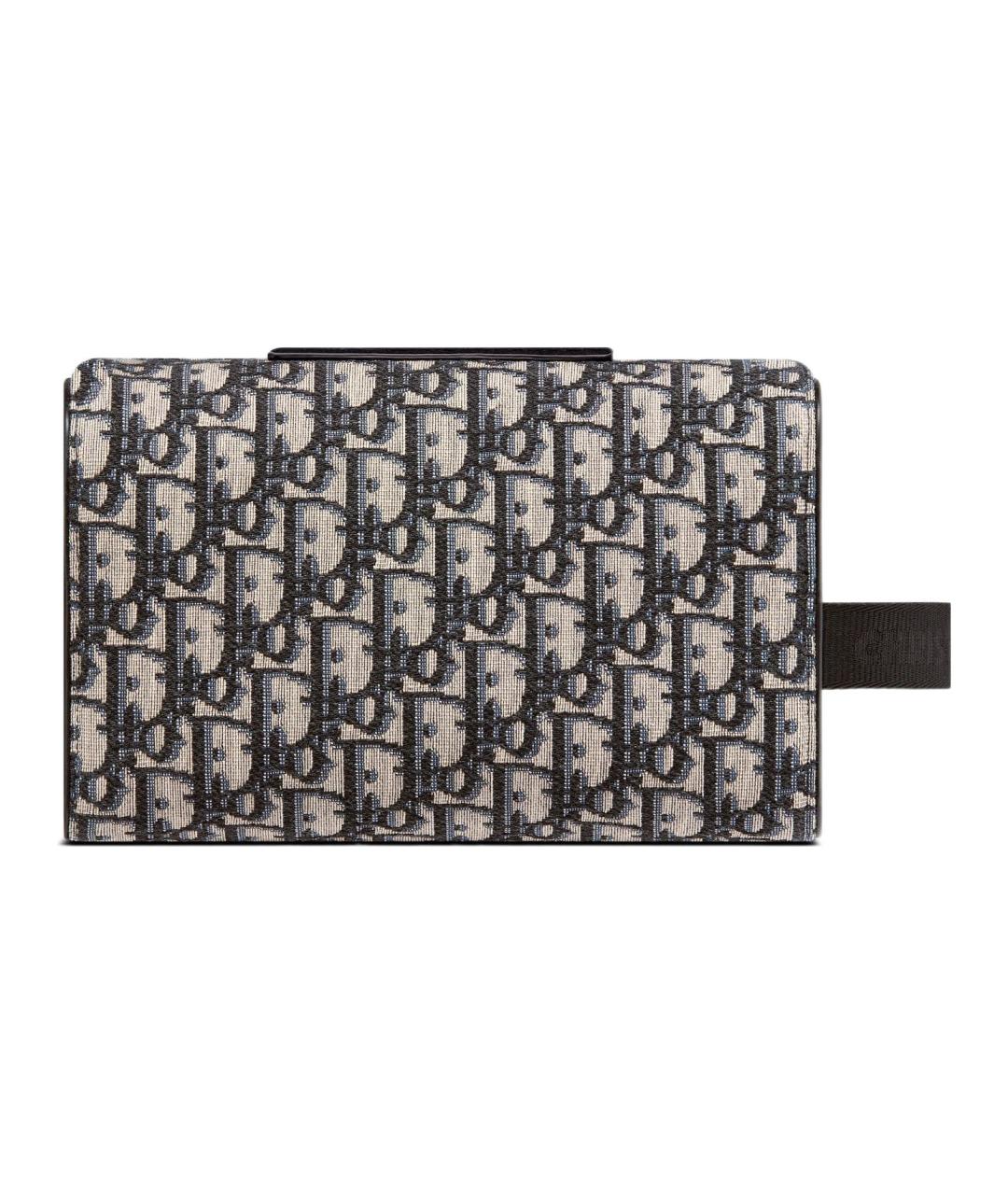 CHRISTIAN DIOR Темно-синяя барсетка, фото 2