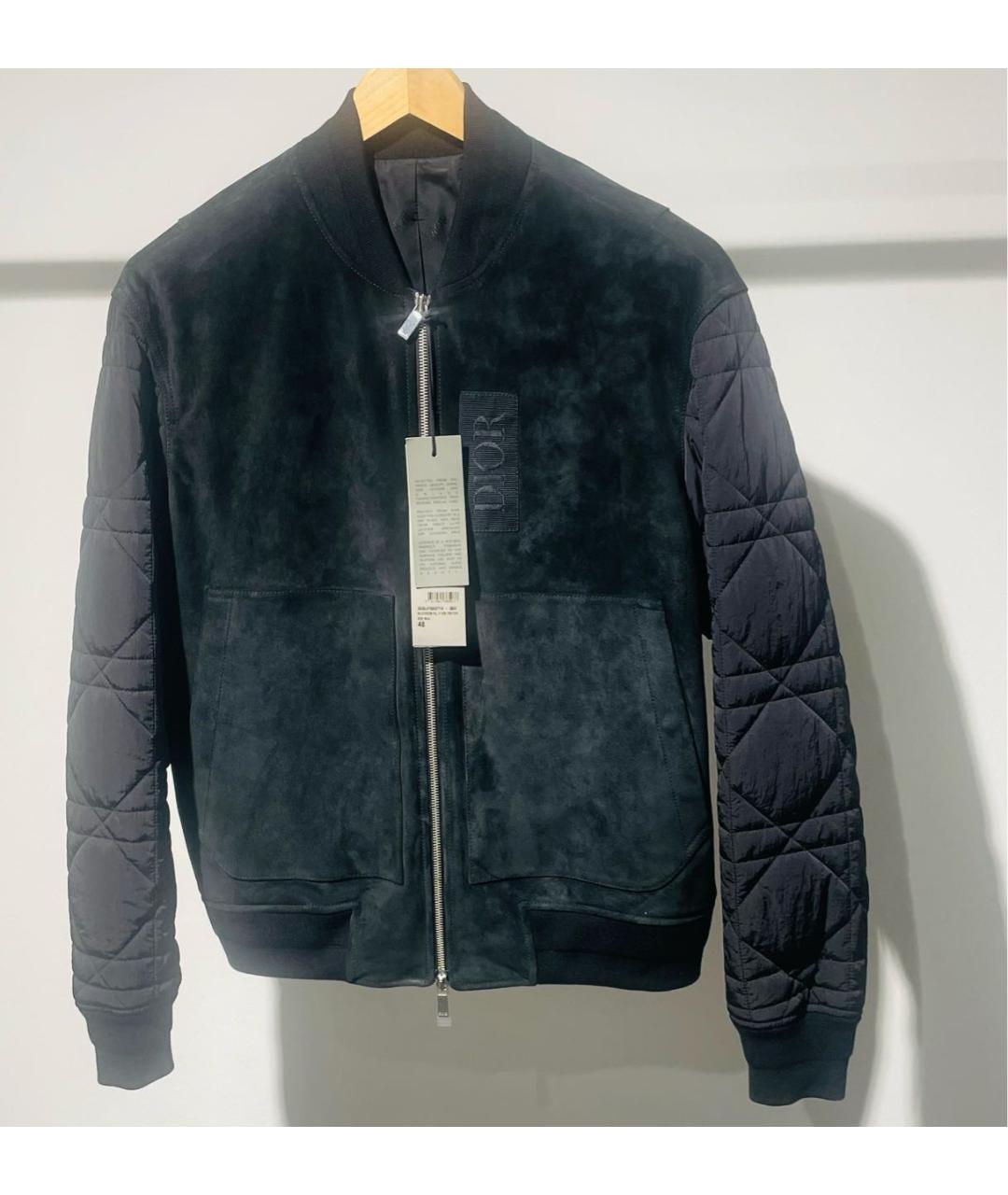 CHRISTIAN DIOR Черная замшевая куртка, фото 9