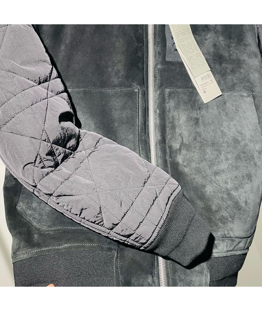 CHRISTIAN DIOR Черная замшевая куртка, фото 8