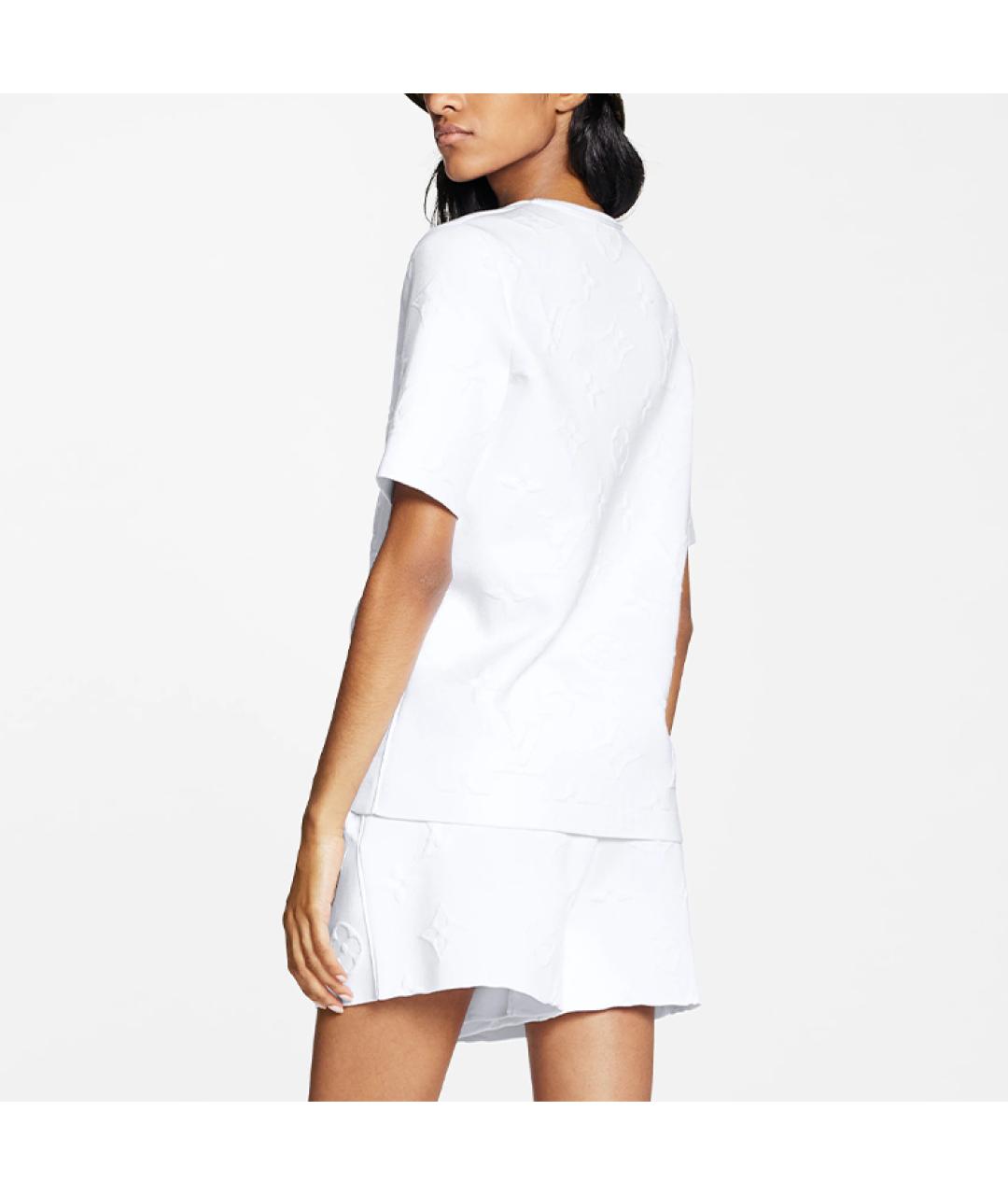 LOUIS VUITTON Белая футболка, фото 3