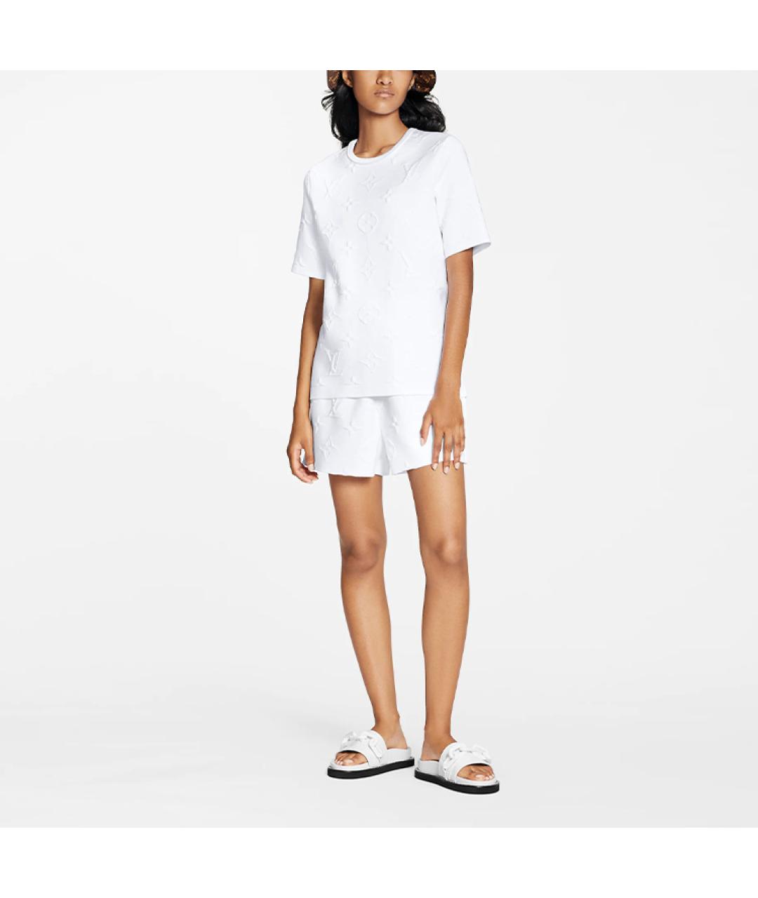 LOUIS VUITTON Белая футболка, фото 2