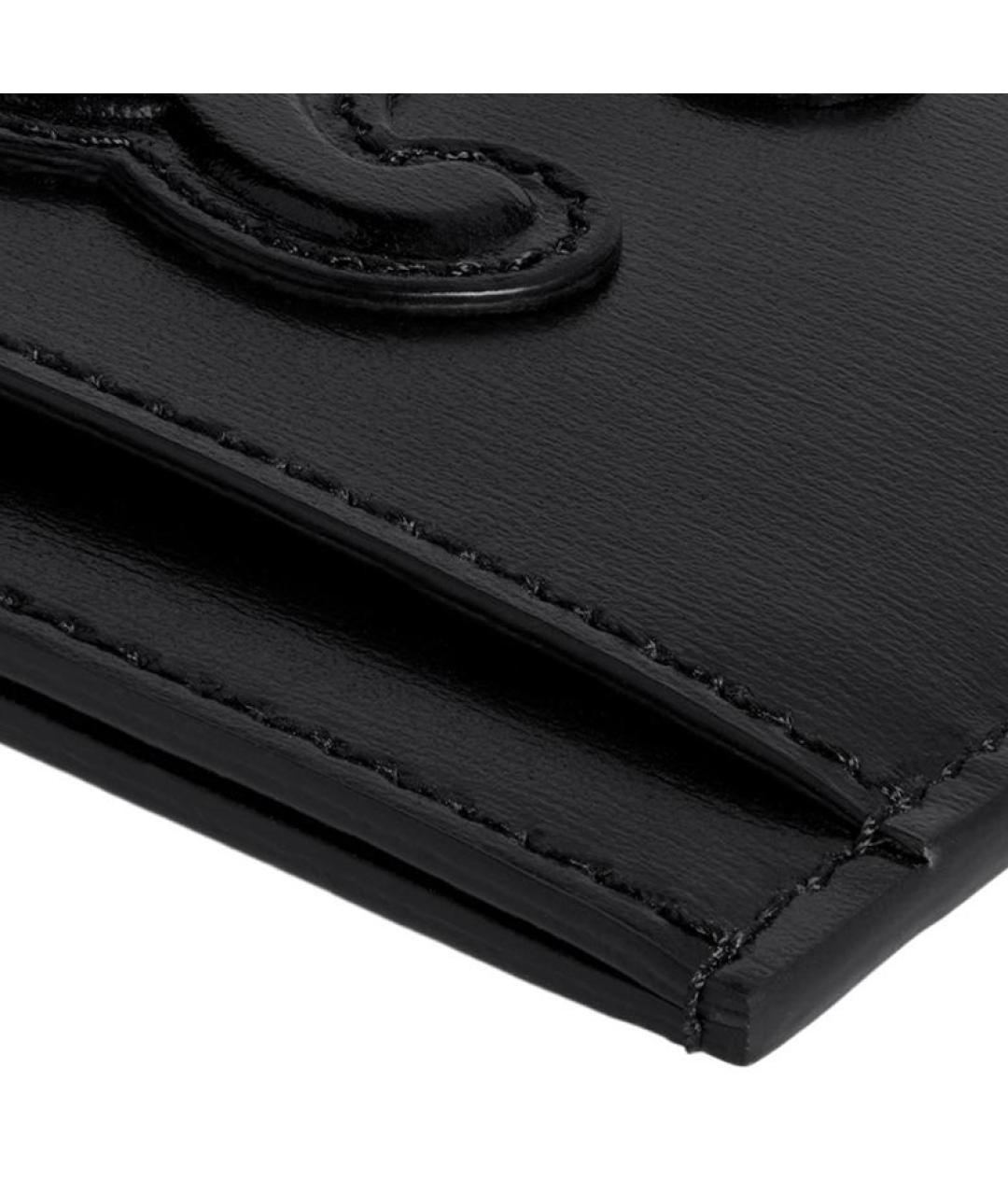 CELINE Черный кожаный кардхолдер, фото 4