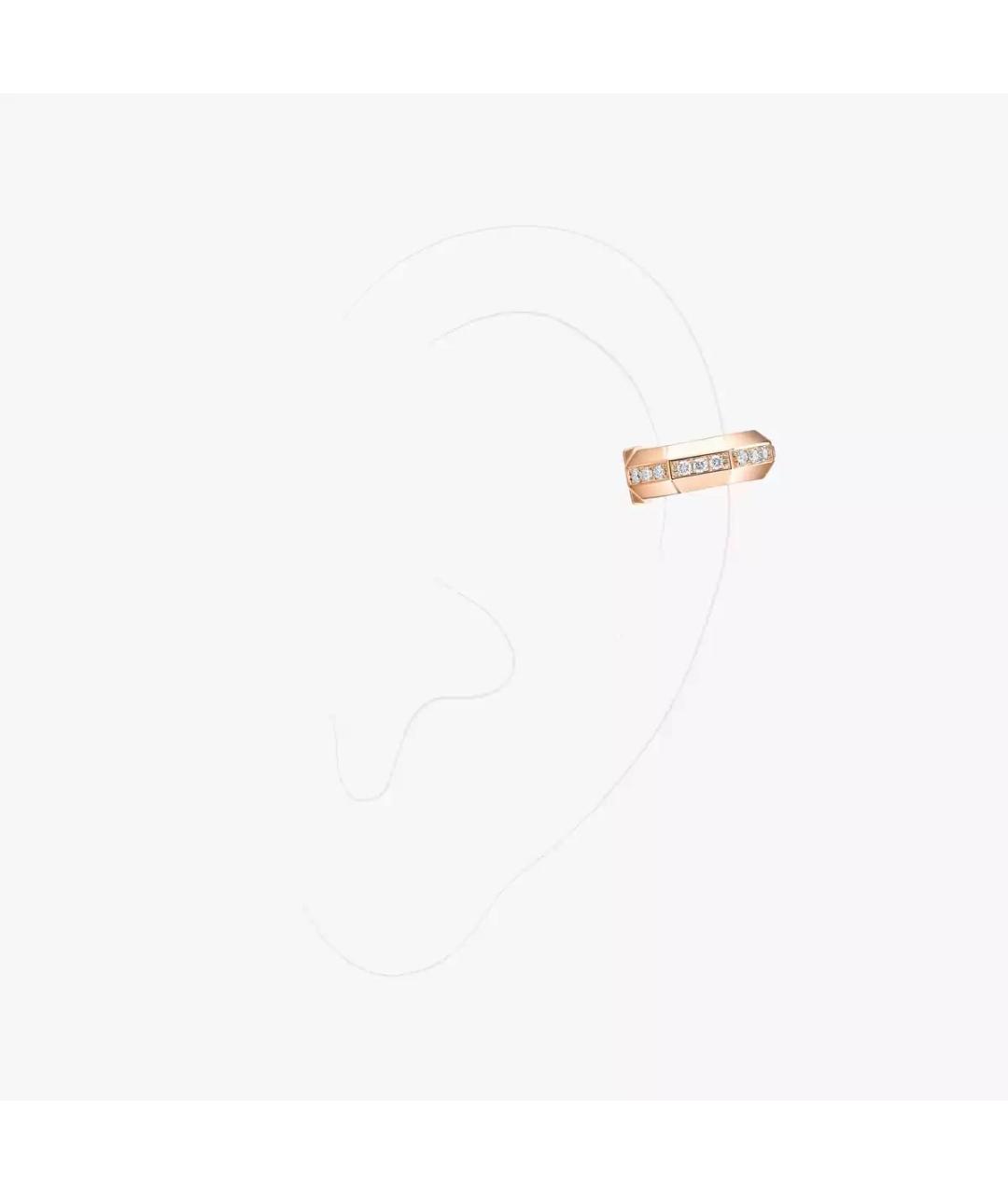 MESSIKA Золотые серьги из розового золота, фото 3