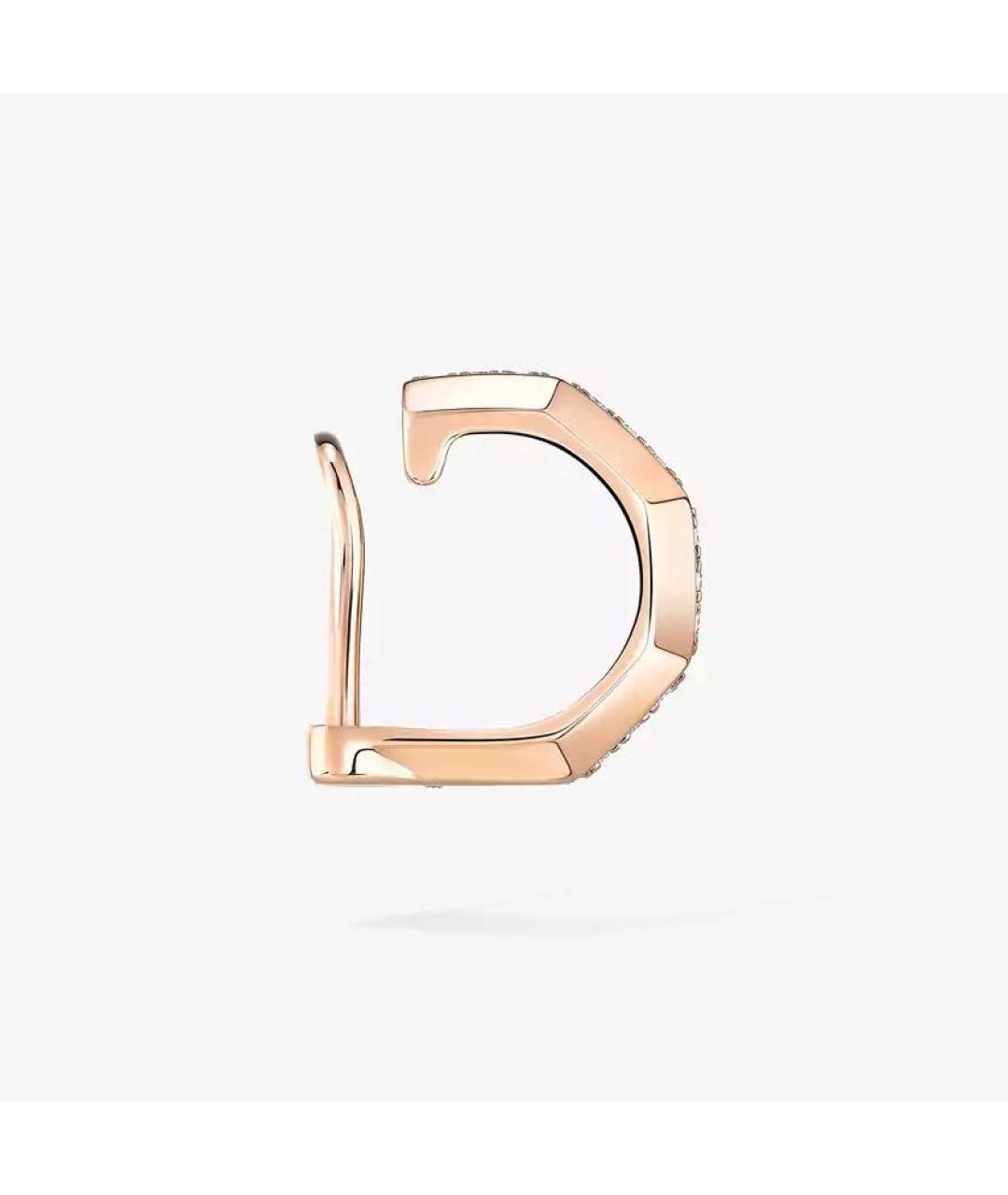 MESSIKA Золотые серьги из розового золота, фото 5