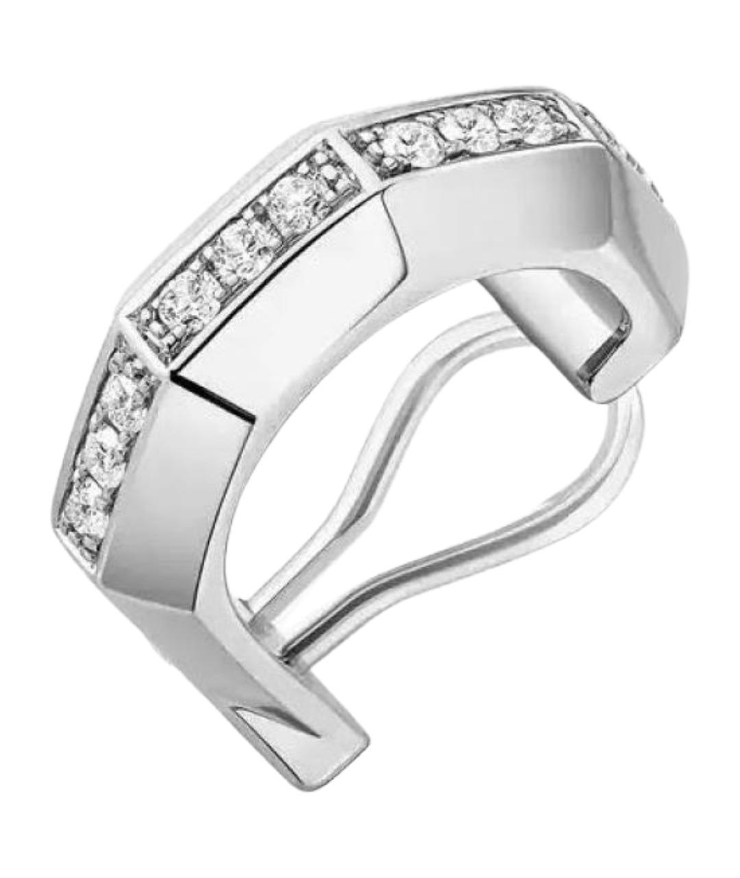 MESSIKA Серебряные серьги из белого золота, фото 1