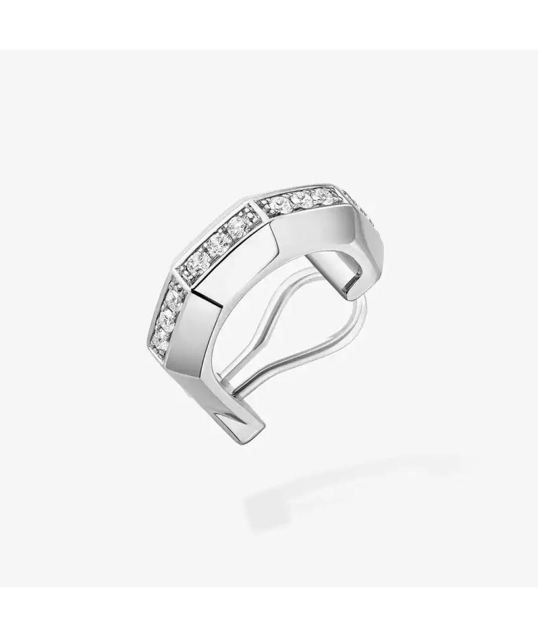 MESSIKA Серебряные серьги из белого золота, фото 6