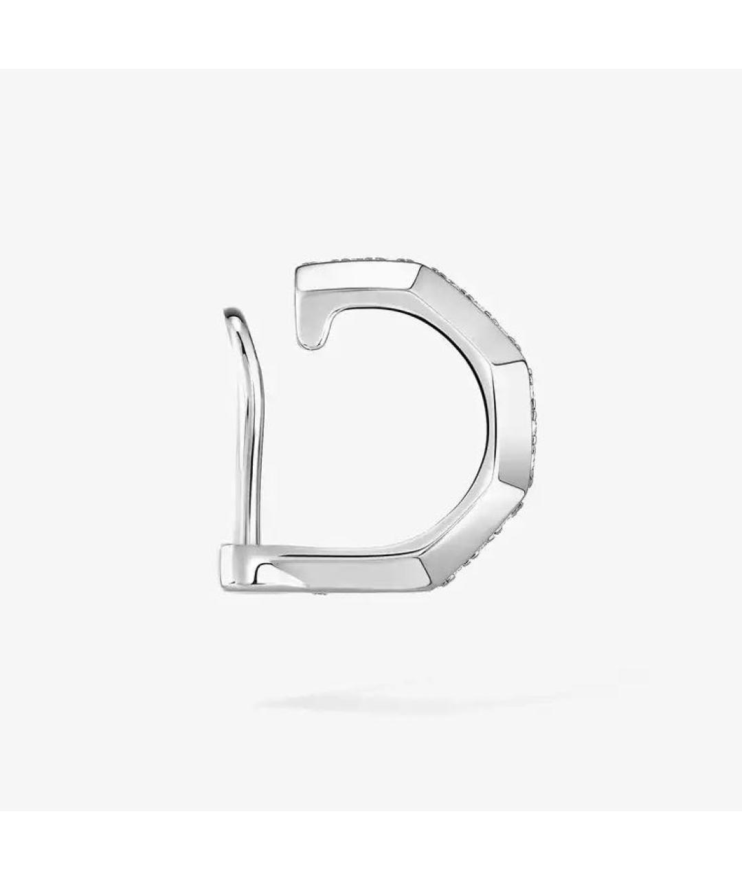 MESSIKA Серебряные серьги из белого золота, фото 4