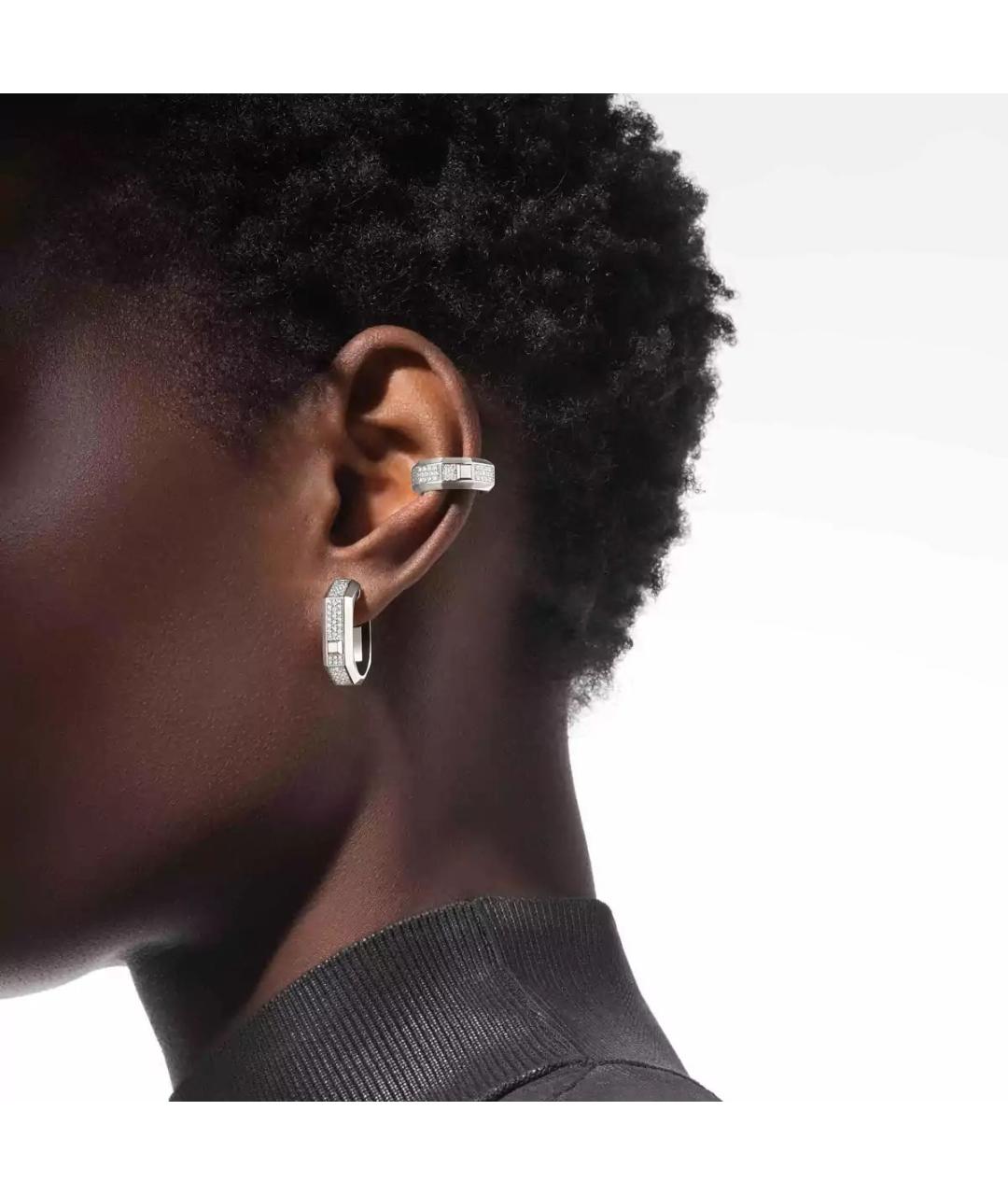 MESSIKA Серебряные серьги из белого золота, фото 3