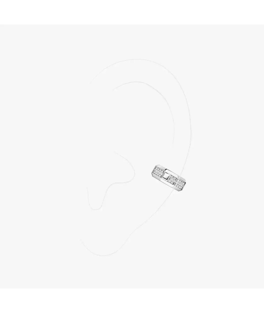 MESSIKA Серебряные серьги из белого золота, фото 2