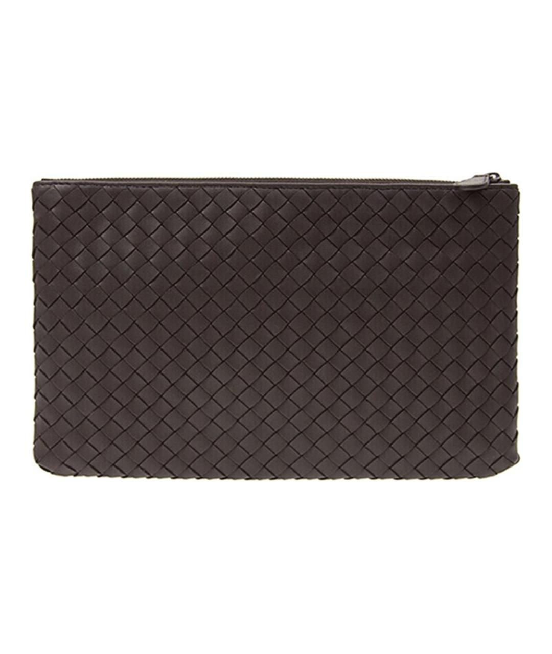 BOTTEGA VENETA Коричневая кожаная папка для документов, фото 1