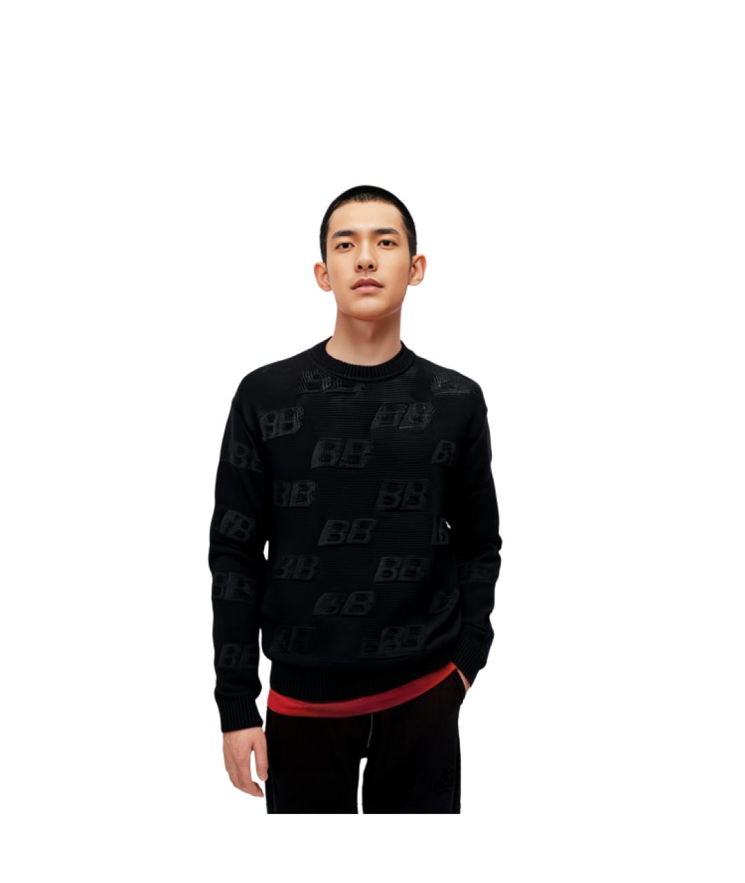 BALENCIAGA Черный джемпер / свитер, фото 4