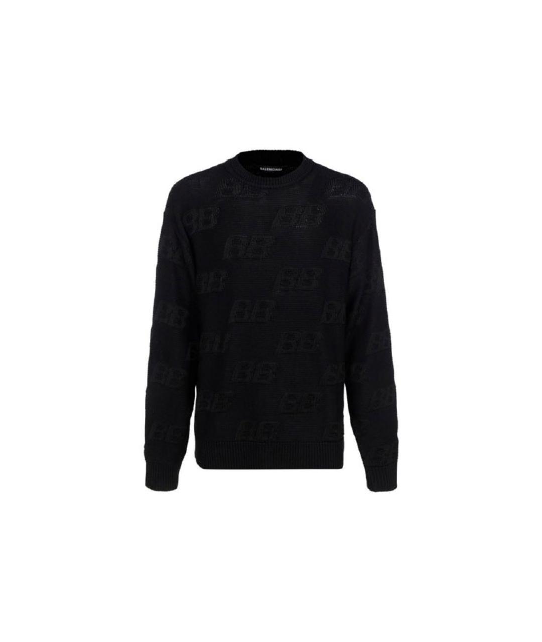 BALENCIAGA Черный джемпер / свитер, фото 1
