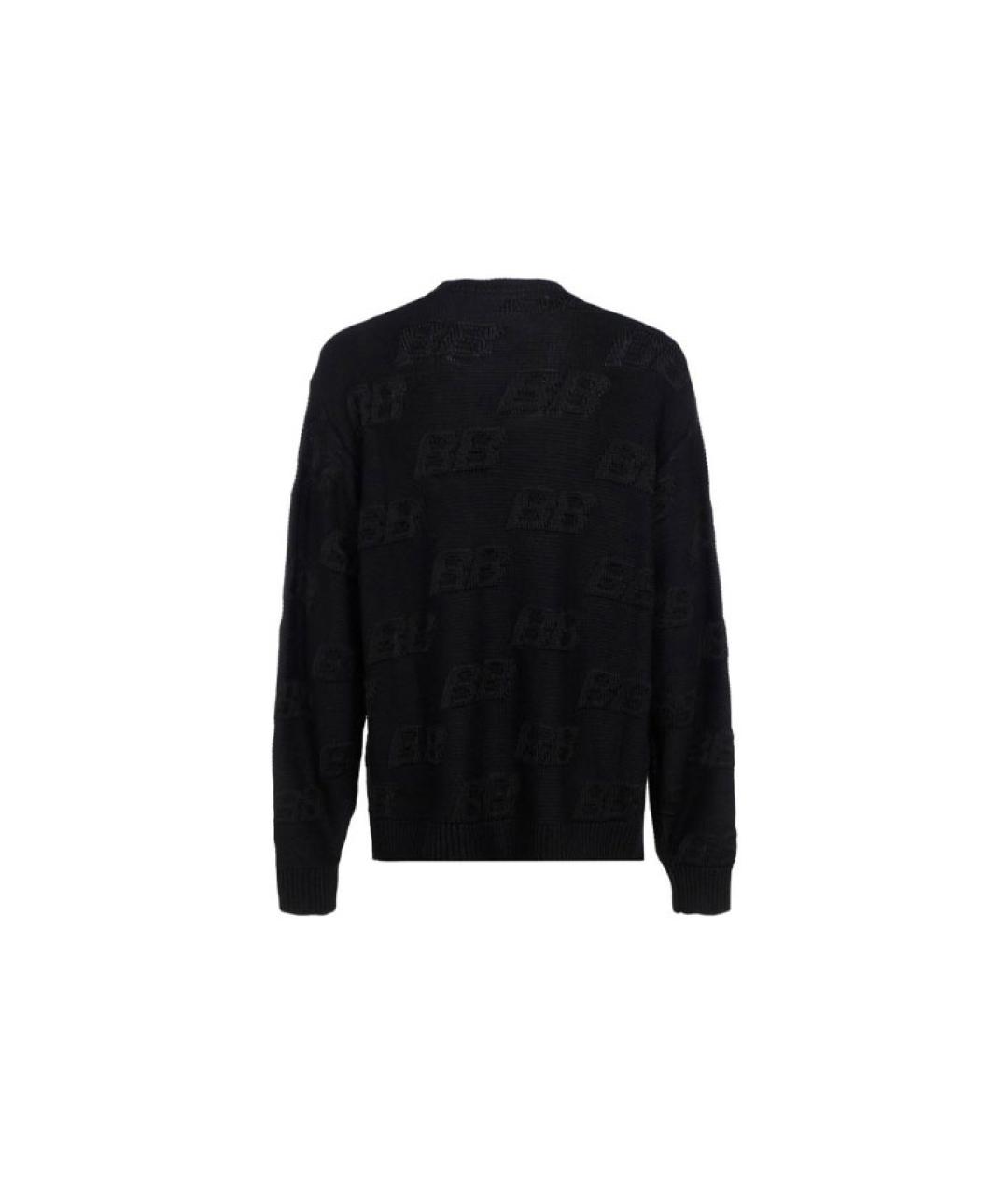 BALENCIAGA Черный джемпер / свитер, фото 2