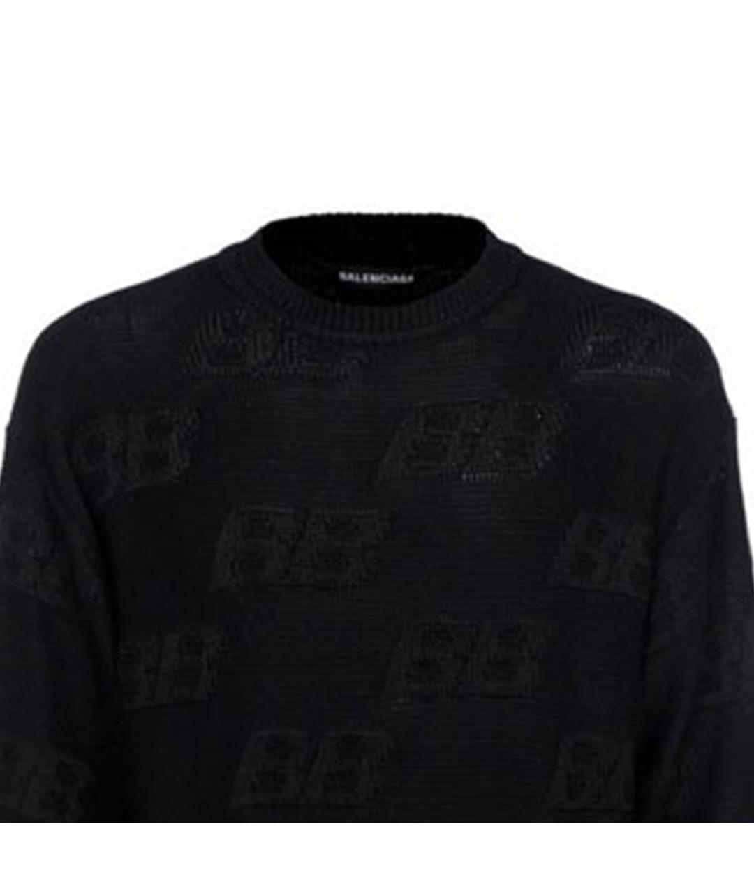 BALENCIAGA Черный джемпер / свитер, фото 5