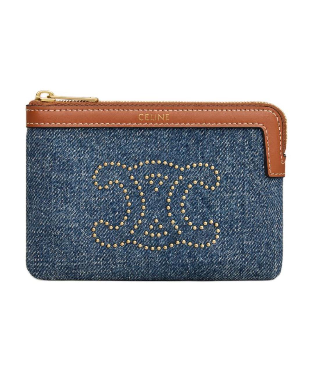 CELINE Синий кардхолдер, фото 1