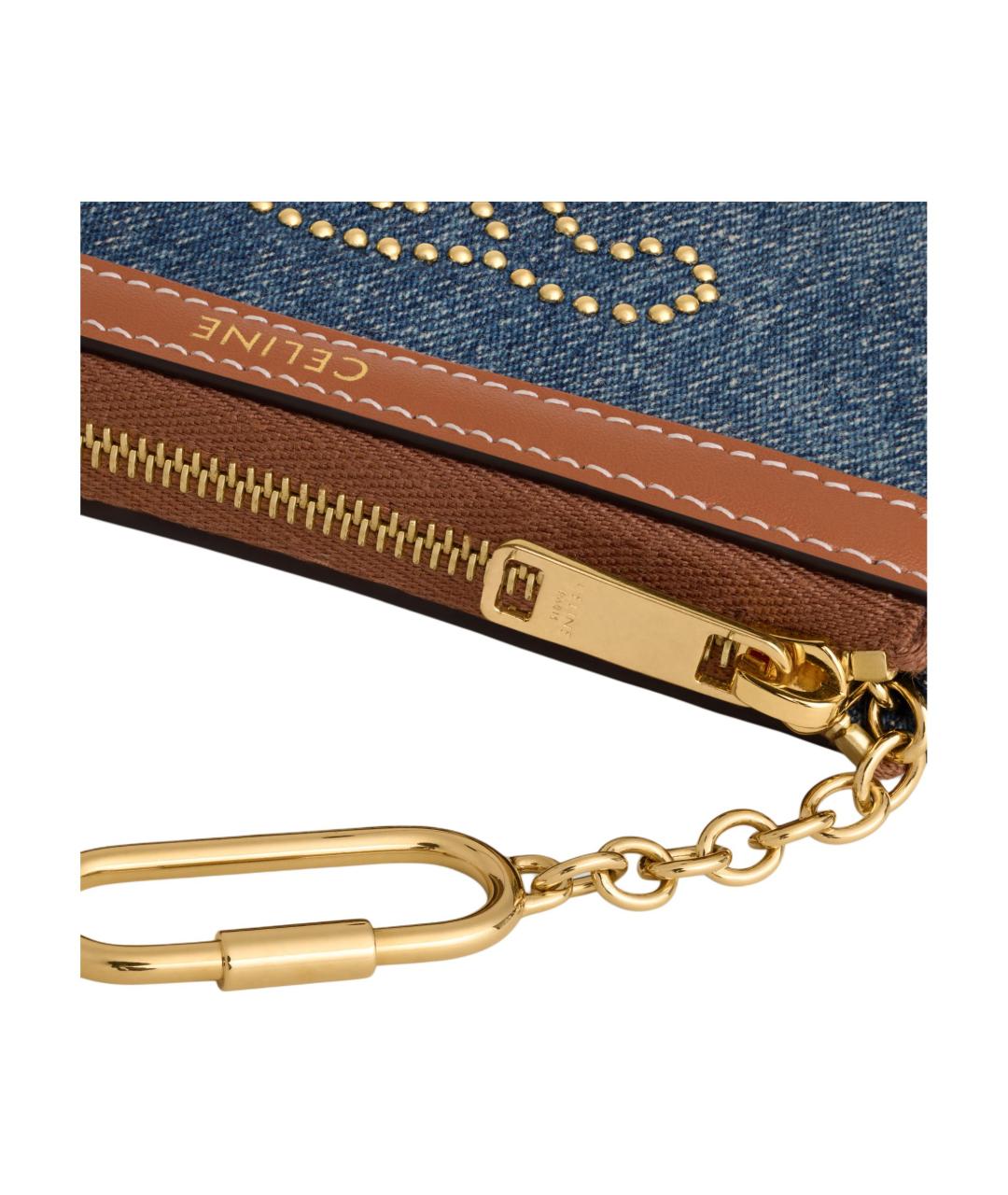 CELINE Синий кардхолдер, фото 4