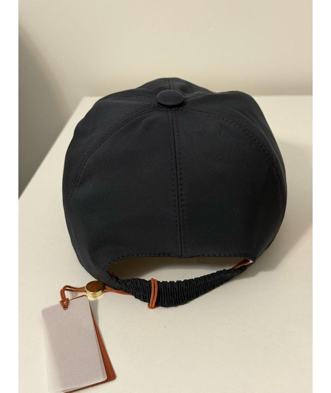 LORO PIANA Темно-синяя кепка/бейсболка, фото 3