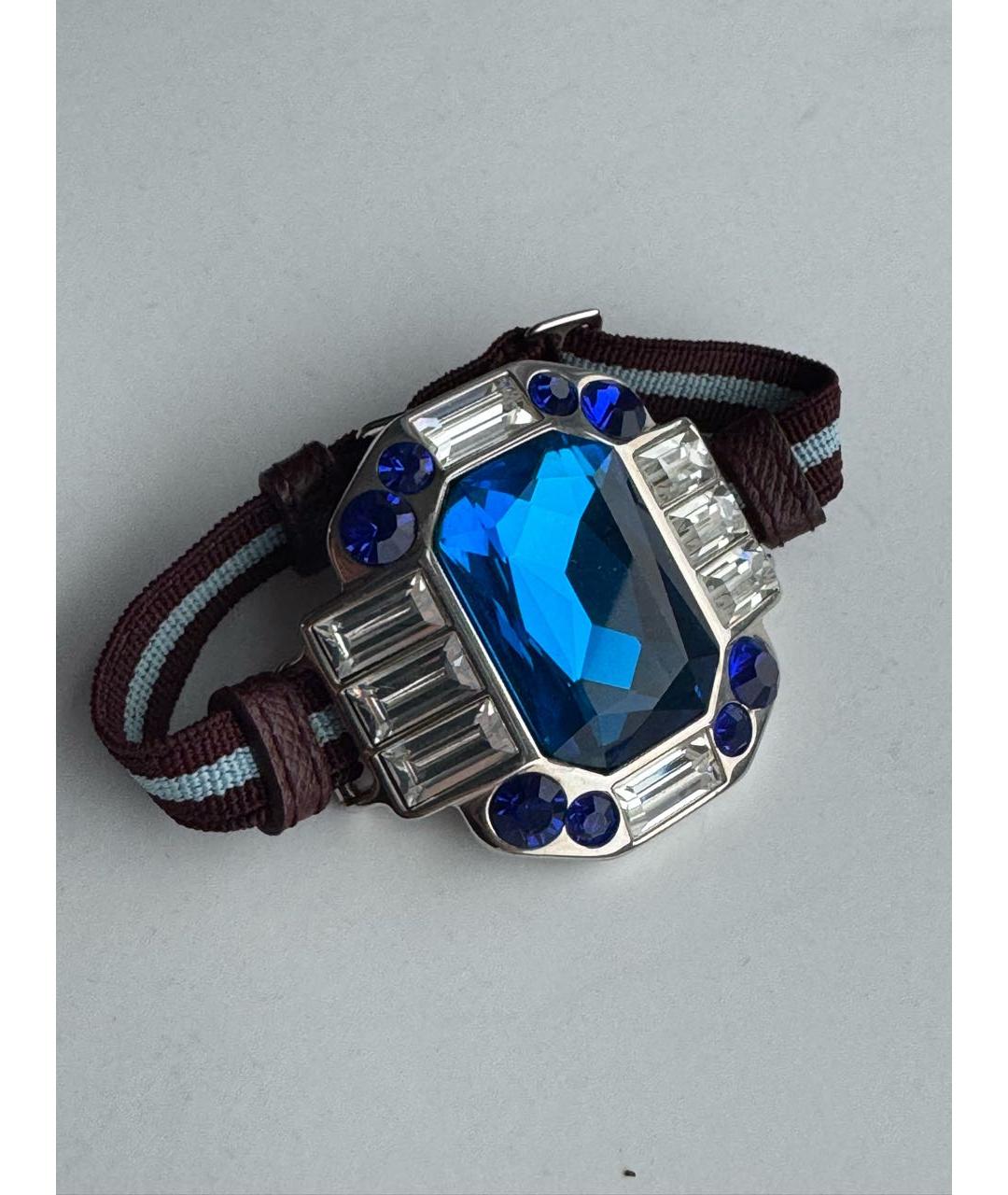 PRADA Синий браслет, фото 2