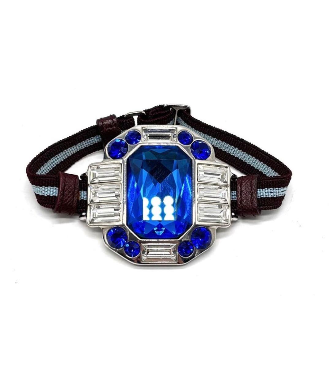 PRADA Синий браслет, фото 1