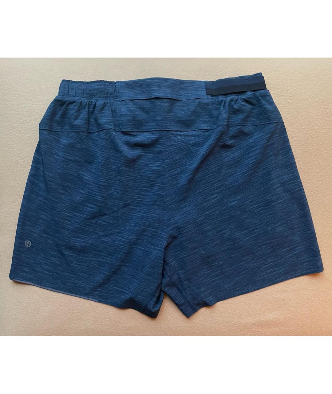 Lululemon Темно-синий полиэстеровый спортивный костюм, фото 2