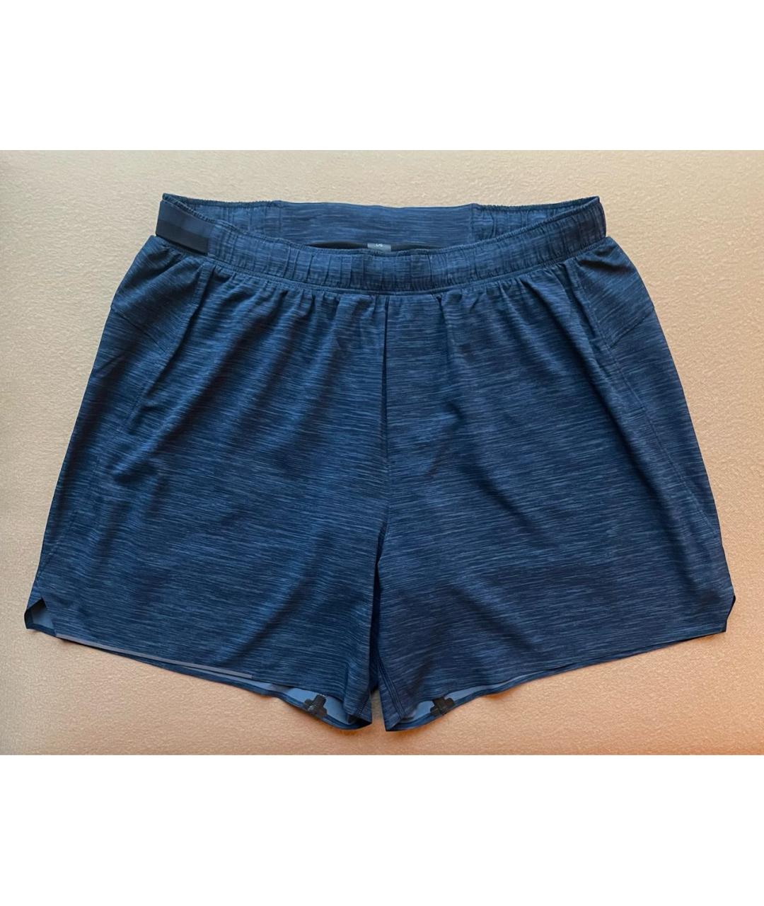 Lululemon Темно-синий полиэстеровый спортивный костюм, фото 7