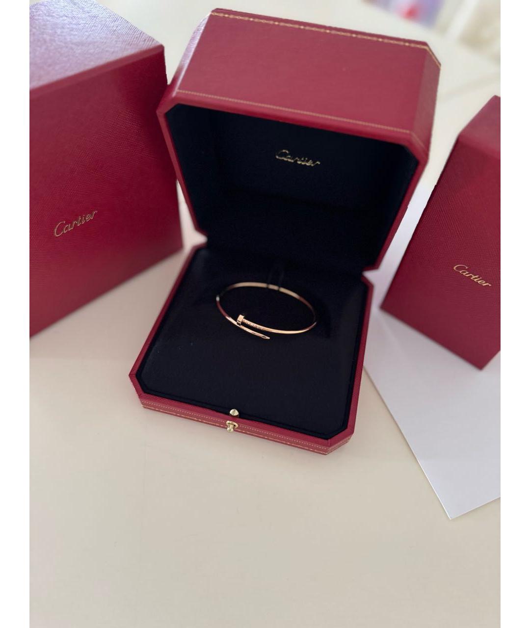 CARTIER Золотой браслет из розового золота, фото 7