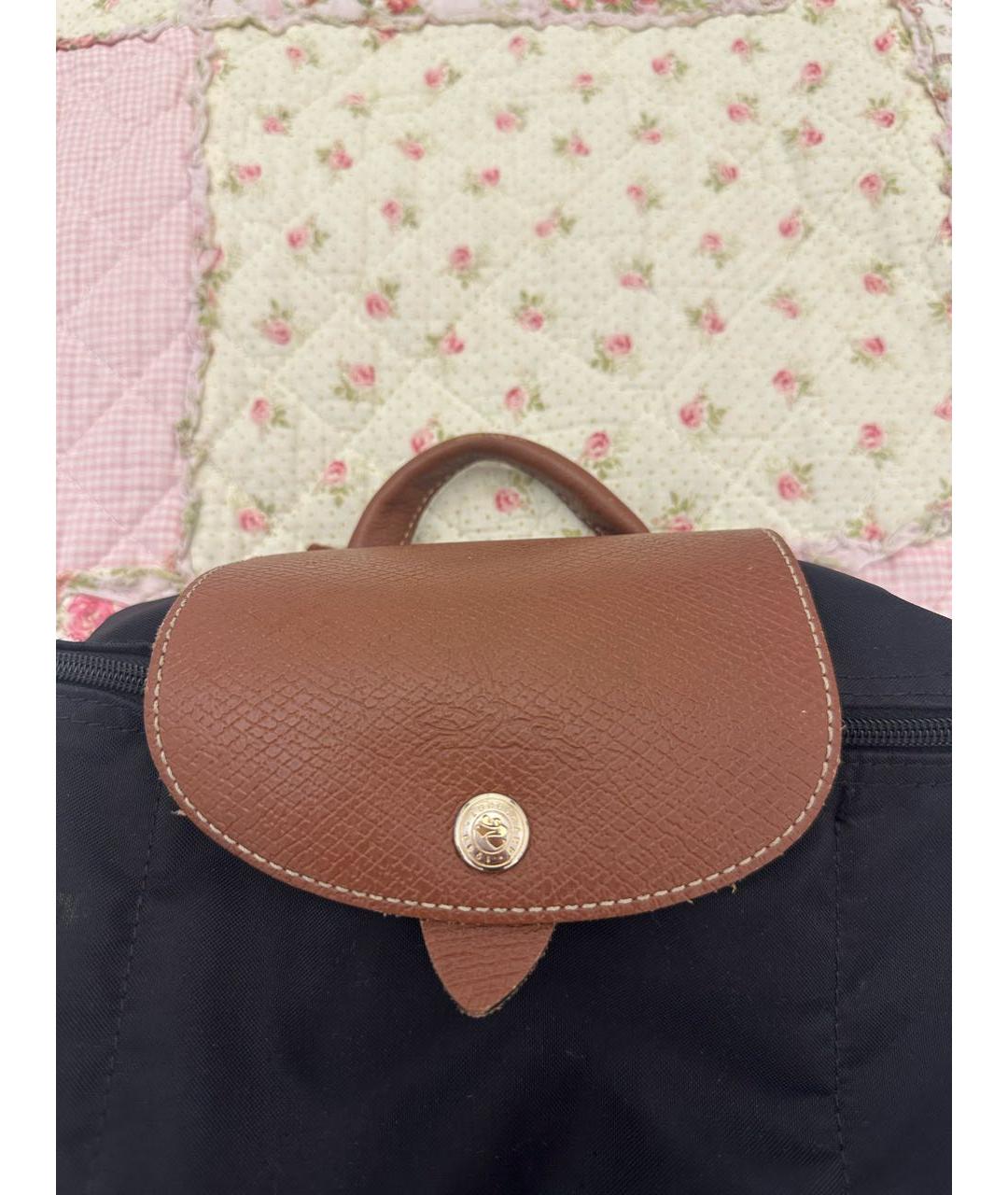 LONGCHAMP Черный тканевый рюкзак, фото 3