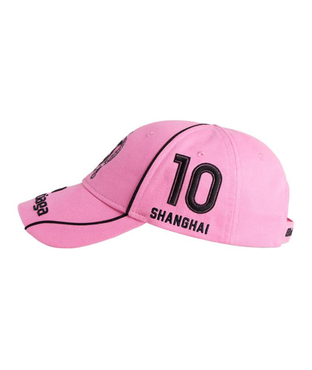 BALENCIAGA Розовая хлопковая кепка, фото 5