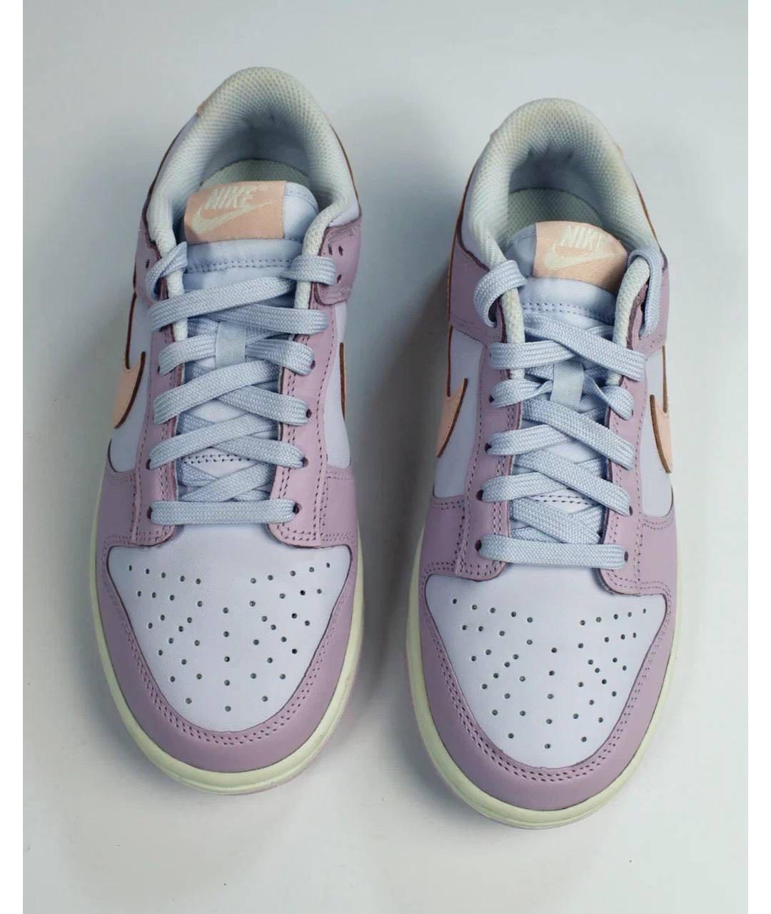 NIKE Фиолетовые кожаные кроссовки, фото 2