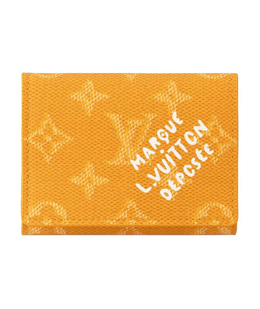 LOUIS VUITTON Оранжевый кардхолдер, фото 1
