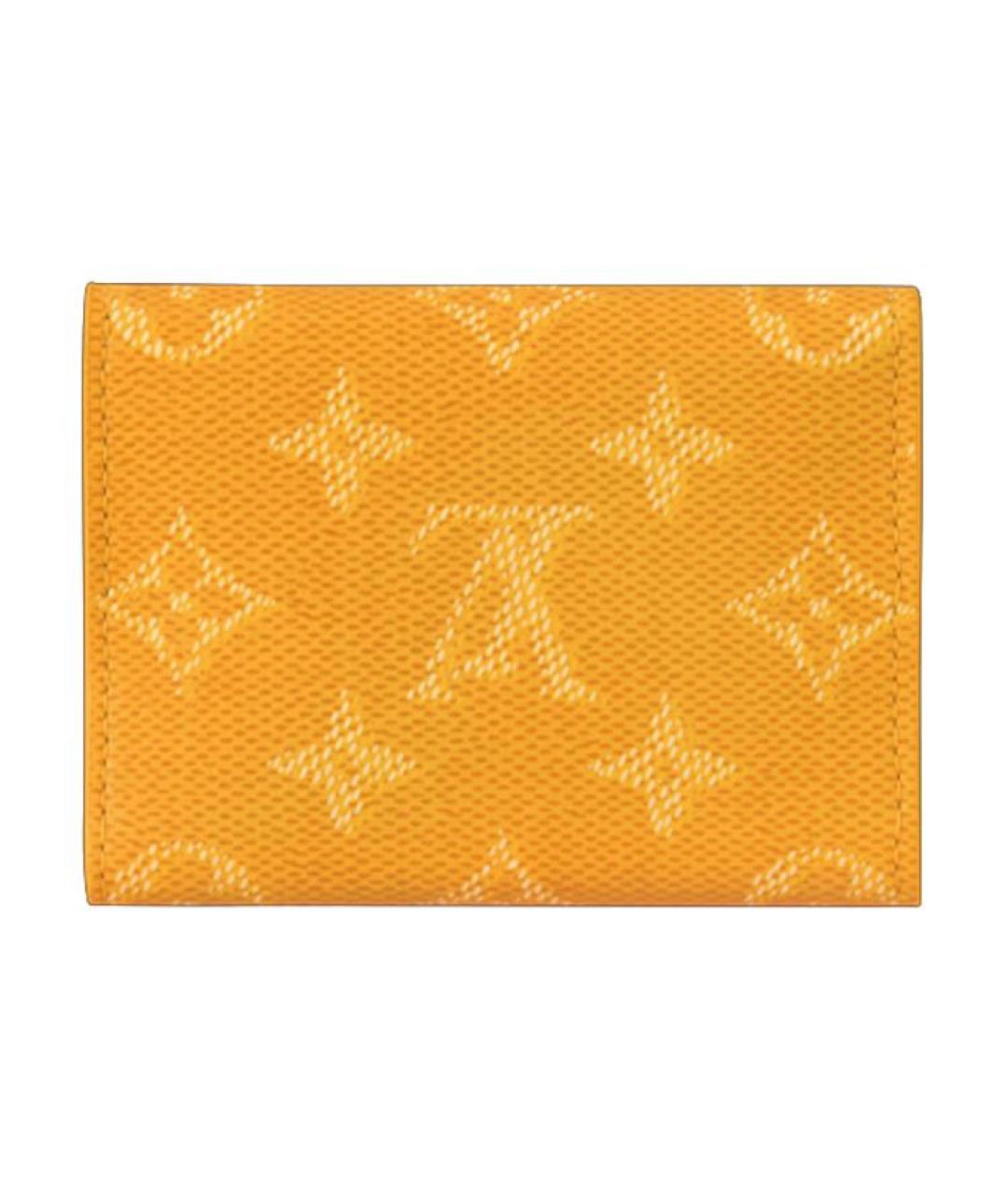 LOUIS VUITTON Оранжевый кардхолдер, фото 3