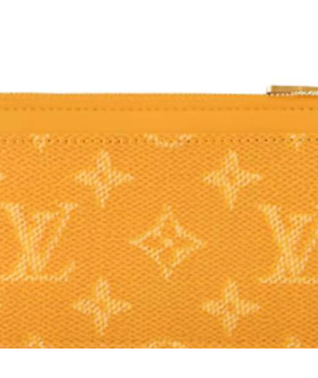 LOUIS VUITTON Оранжевый кардхолдер, фото 5