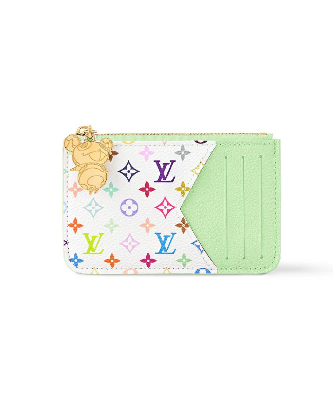LOUIS VUITTON Салатовый кардхолдер, фото 1
