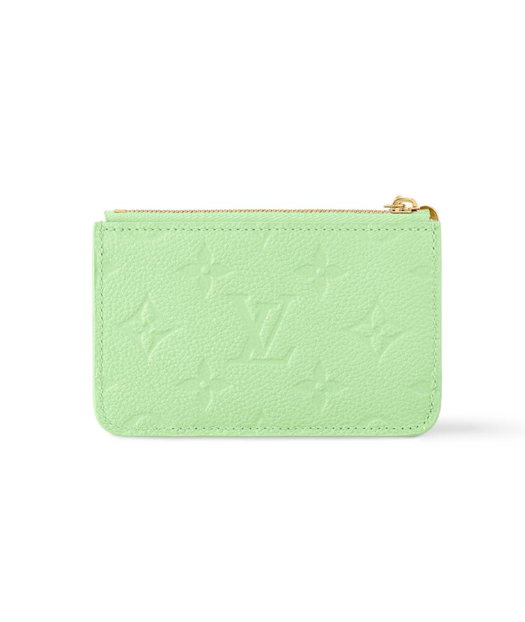 LOUIS VUITTON Салатовый кардхолдер, фото 3