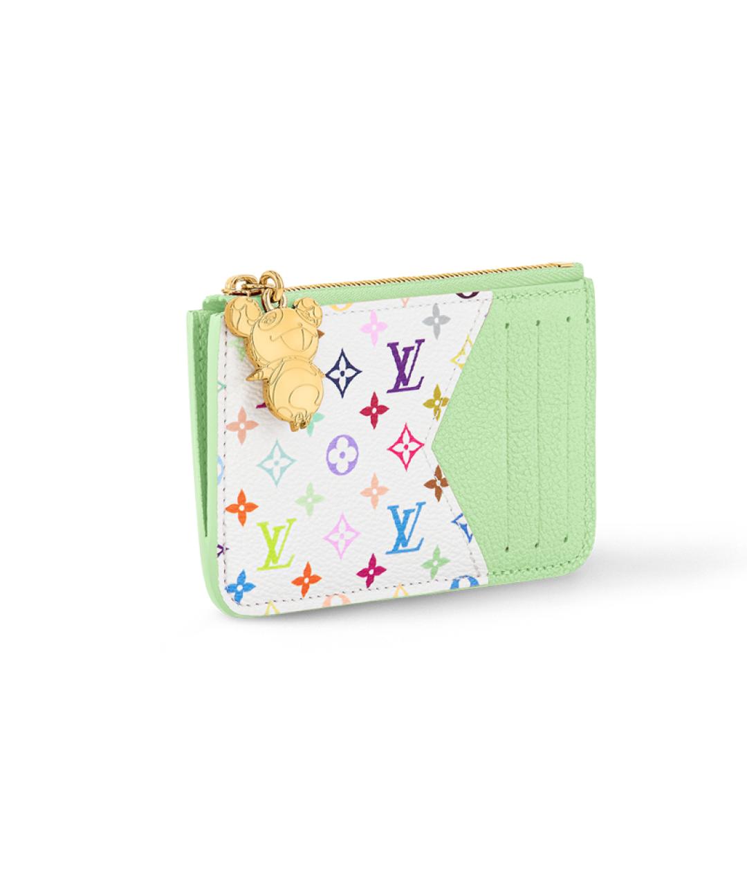 LOUIS VUITTON Салатовый кардхолдер, фото 2