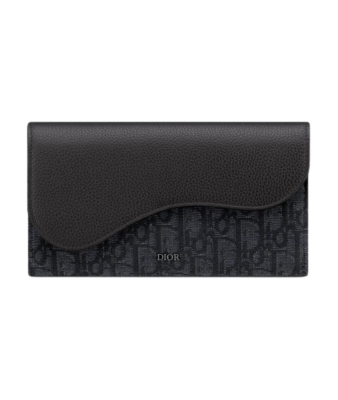 CHRISTIAN DIOR Черный кошелек, фото 1