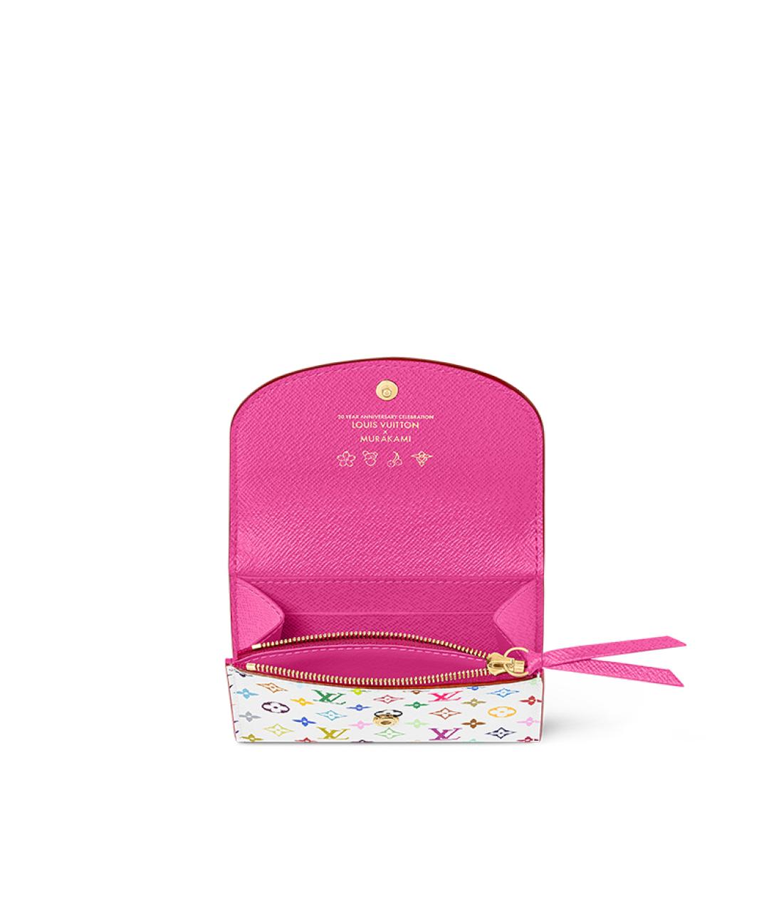 LOUIS VUITTON Белый кошелек, фото 4