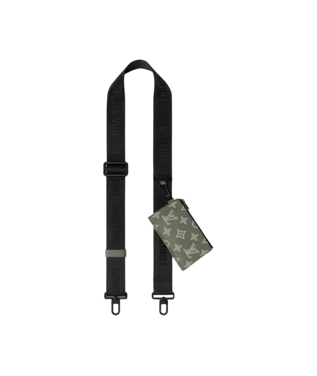 LOUIS VUITTON Зеленый кошелек, фото 5