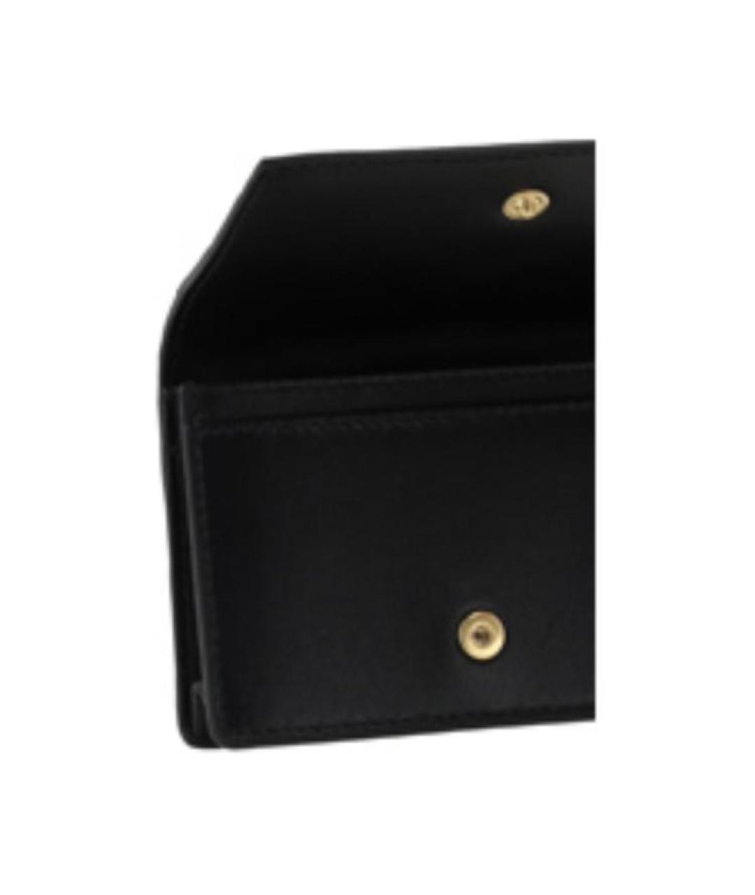BOTTEGA VENETA Черный кожаный кардхолдер, фото 5