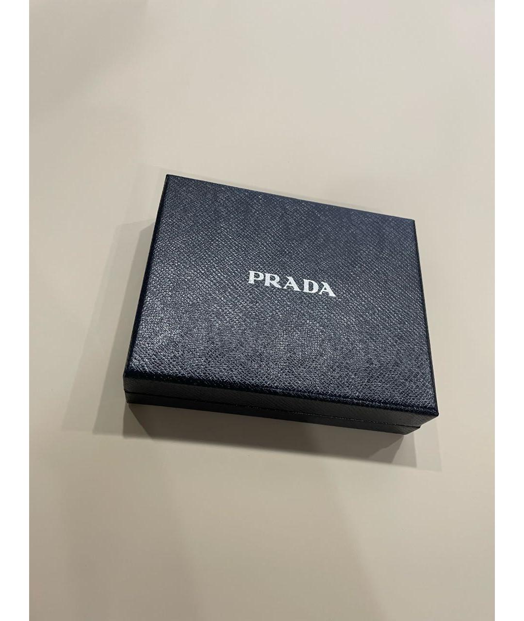 PRADA Черный кожаный кардхолдер, фото 7