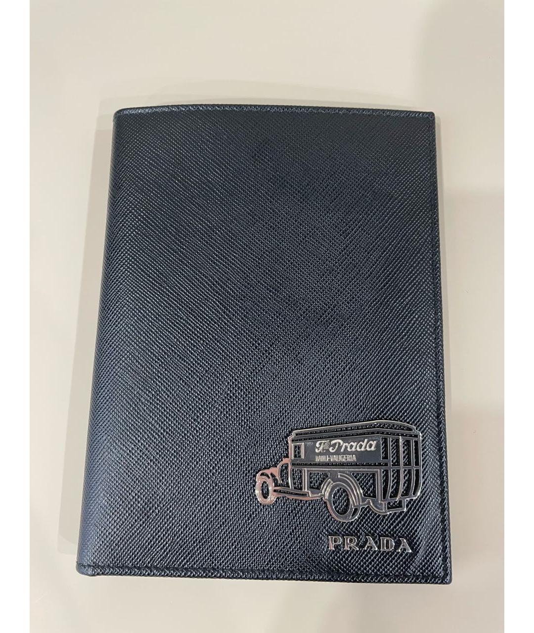 PRADA Черный кожаный кардхолдер, фото 8