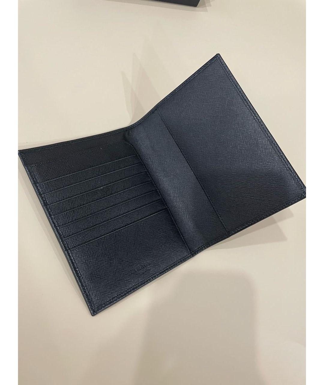 PRADA Черный кожаный кардхолдер, фото 5