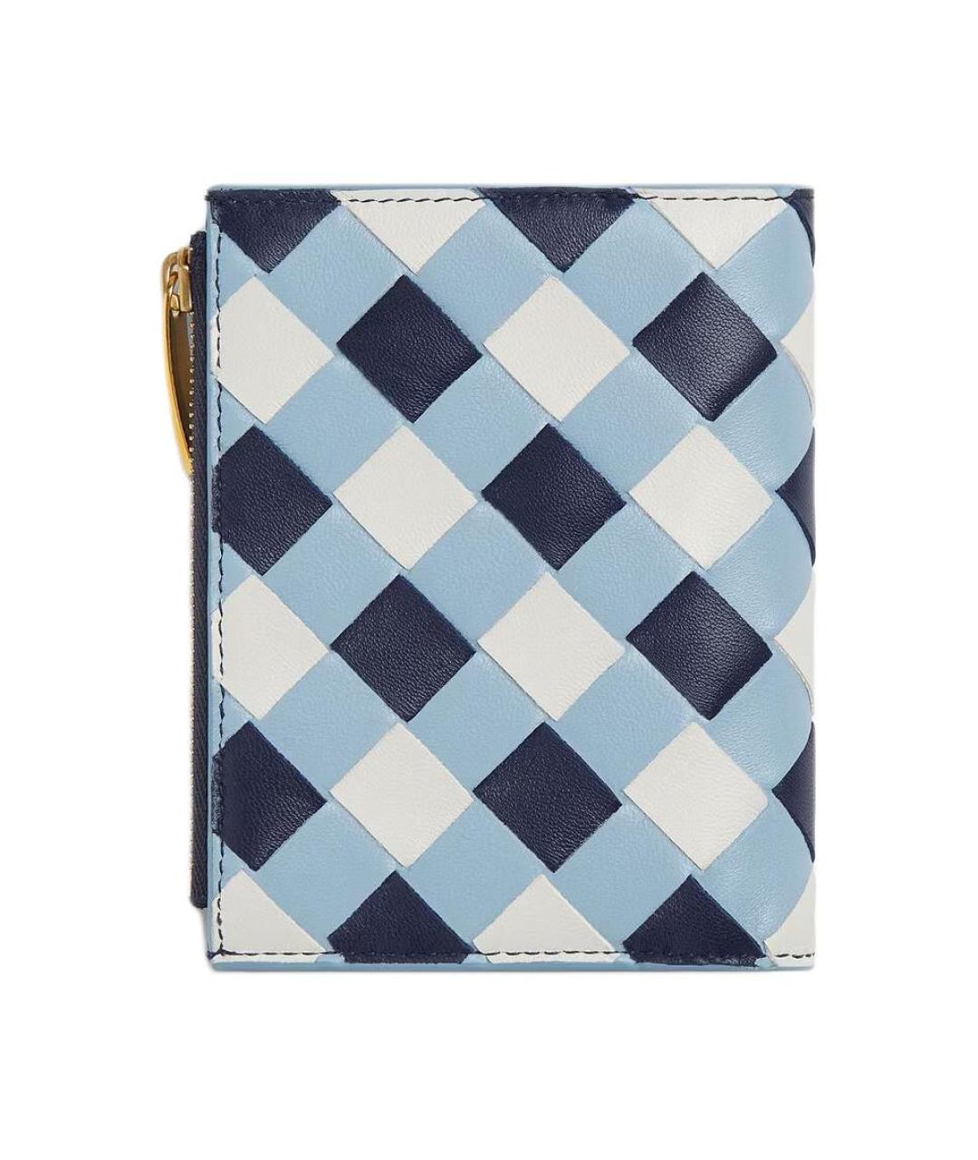 BOTTEGA VENETA Синий кошелек, фото 2