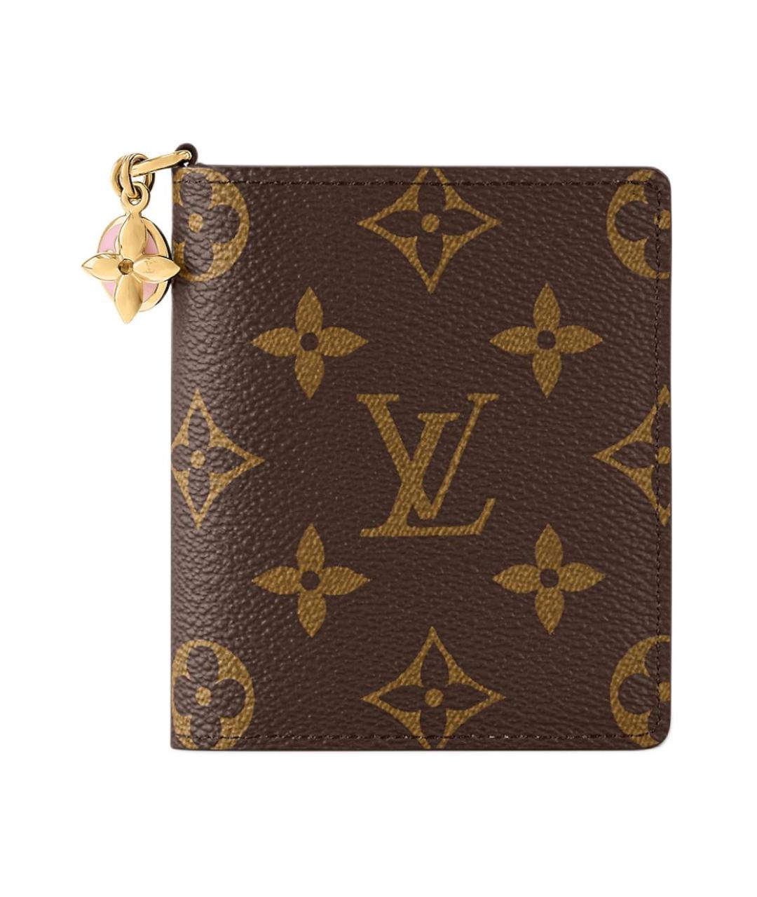 LOUIS VUITTON Коричневый кошелек, фото 1