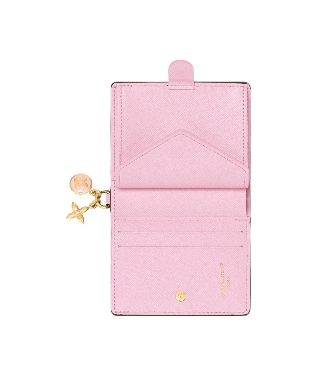 LOUIS VUITTON Коричневый кошелек, фото 4